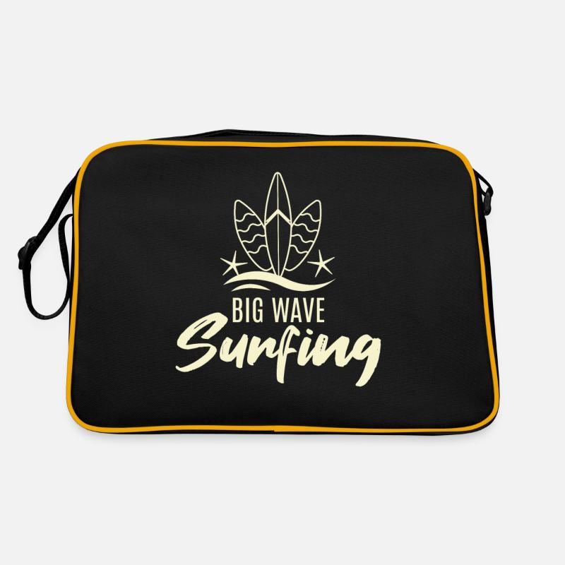 Surfers surf surf Sac Retro