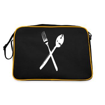Cook - Retro Bag - black/gold - Back