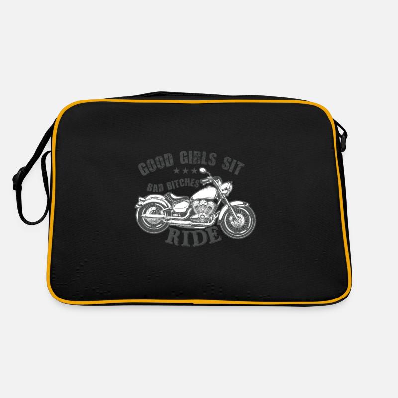 GUTE MÄDCHEN SITZEN Retro Tasche