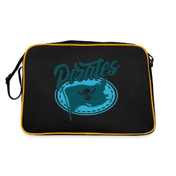 Pirate flag - Retro Bag - black/gold - Back