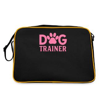 Dog Trainer Dog Trainer Dog Trainer - Retro Bag - black/gold - Back