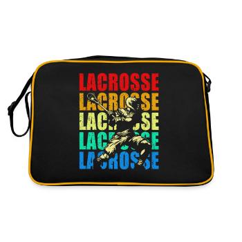 Lacrosse - Sac Retro - noir/or - Dos