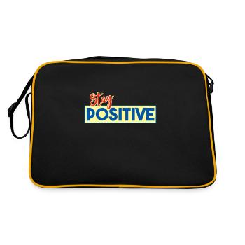 motivation - Retro Bag - black/gold - Back