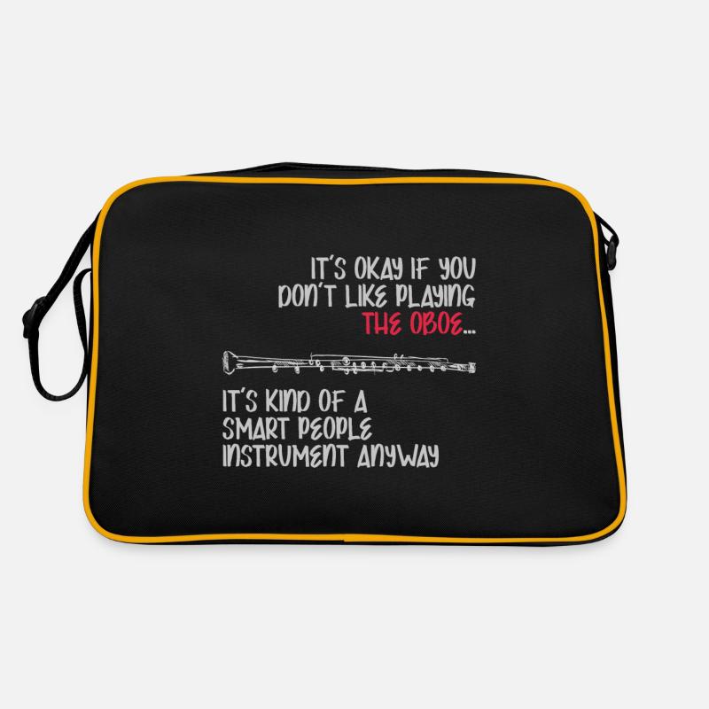 Oboe For Intelligent People Retro Bag