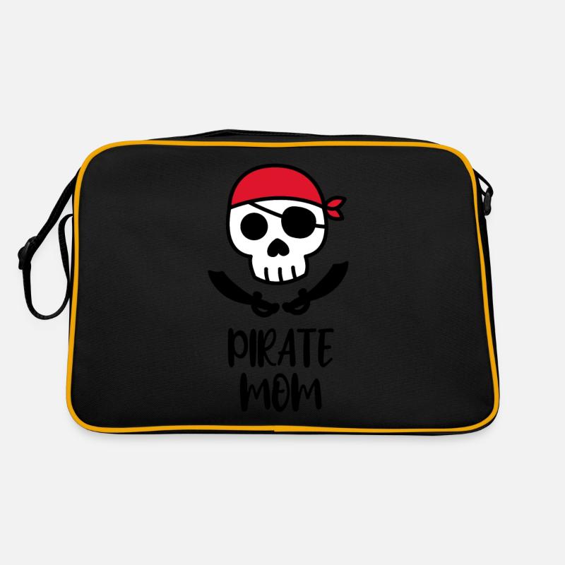 Pirate Mom Retro Bag