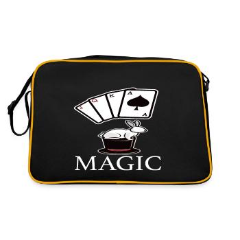 magie - Sac Retro - noir/or - Dos