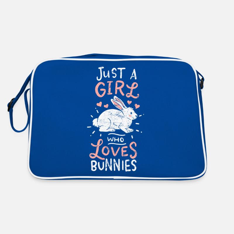 Bunny rabbit Retro Bag