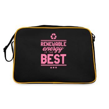 Énergies renouvelables Énergie renouvelable - Sac Retro - noir/or - Dos