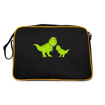 Dinos Dinosaurs - Sac Retro - noir/or - Dos
