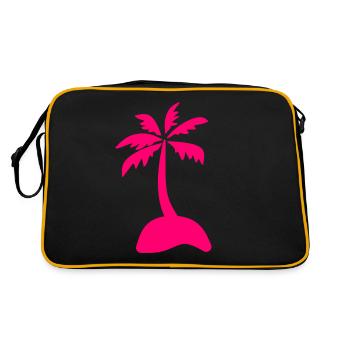 Île rose - Sac Retro - noir/or - Dos