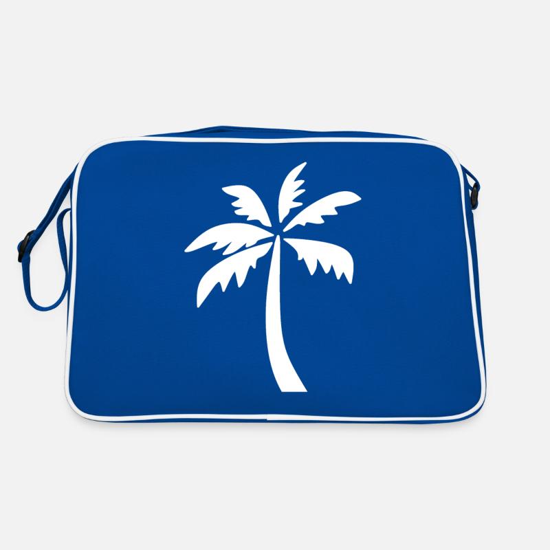 white palm Retro Bag