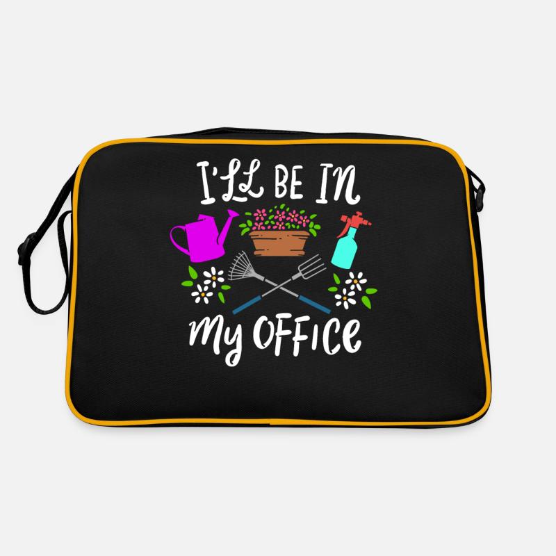Gartenarbeit Retro Tasche