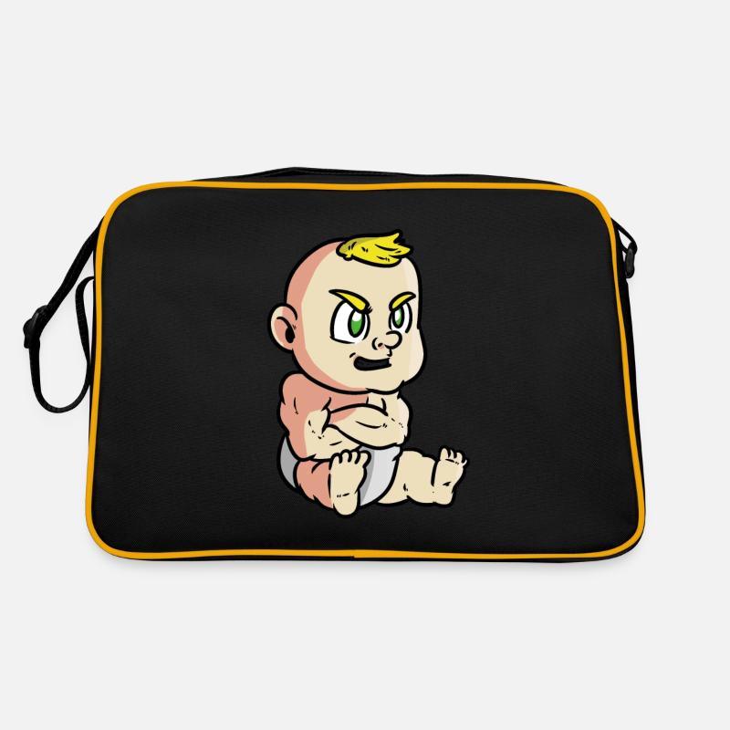 BÉBÉ MUSCLE GARÇON MUSCLE, Bébé bébé Sac Retro