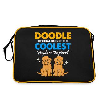 Doodle - Sac Retro - noir/or - Dos