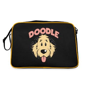Doodle - Sac Retro - noir/or - Dos