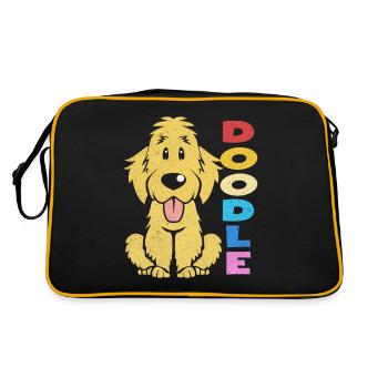Doodle - Sac Retro - noir/or - Dos