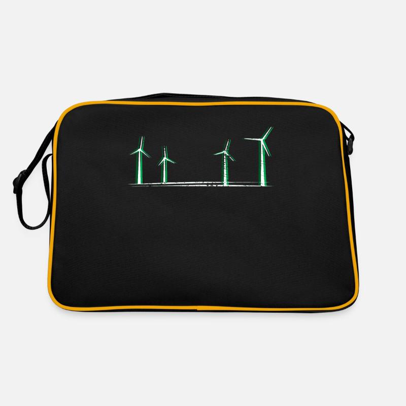 l'énergie éolienne Sac Retro
