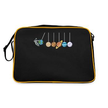 Astrophysics Funny Solar System Gift - Sac Retro - noir/or - Dos
