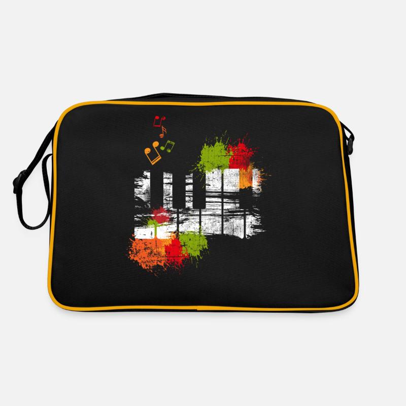Klavier Retro Tasche