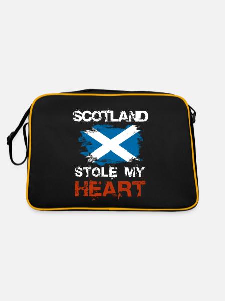 Scotland - Retro Bag - black/gold