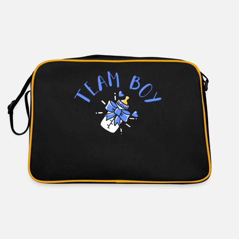Équipe de révélation de genre garçon garçon Sac Retro
