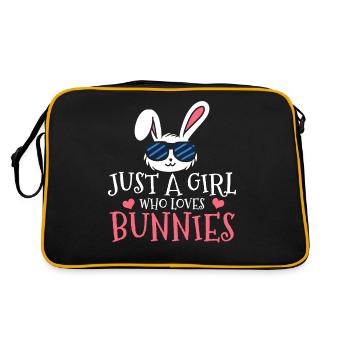 lapin - Sac Retro - noir/or - Dos