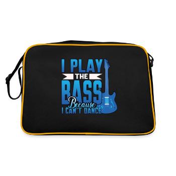 Basse musique basse guitare - Sac Retro - noir/or - Dos