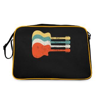 Guitar Retro - Retro Bag - black/gold - Back