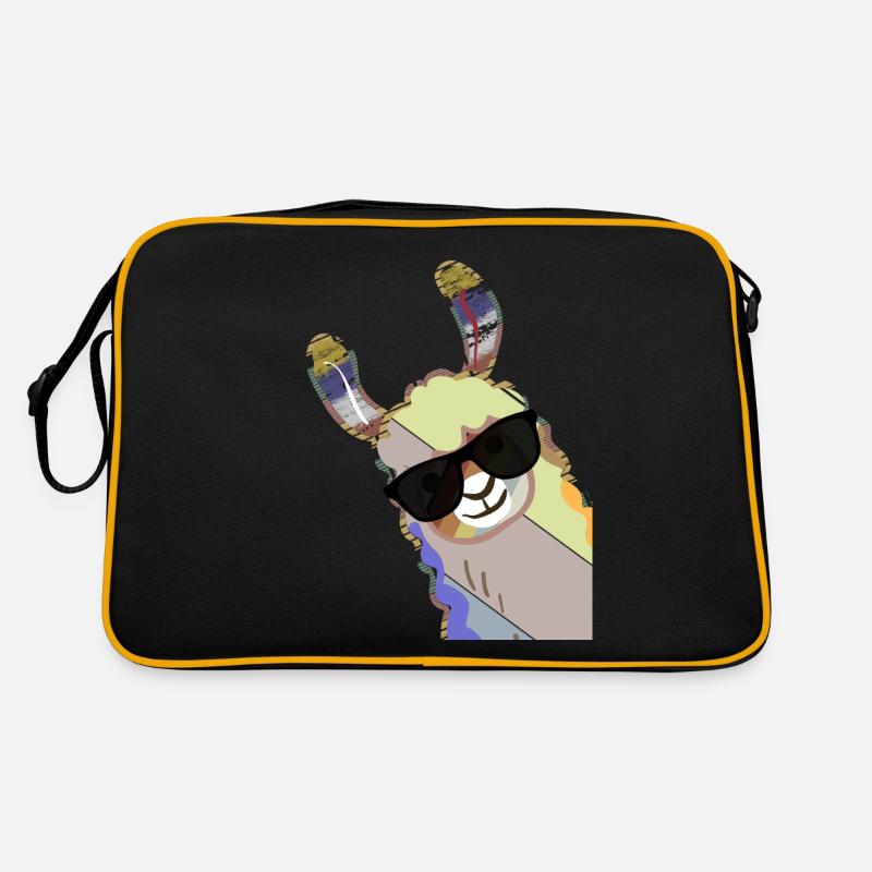 Lama alpaga rétro Sac Retro