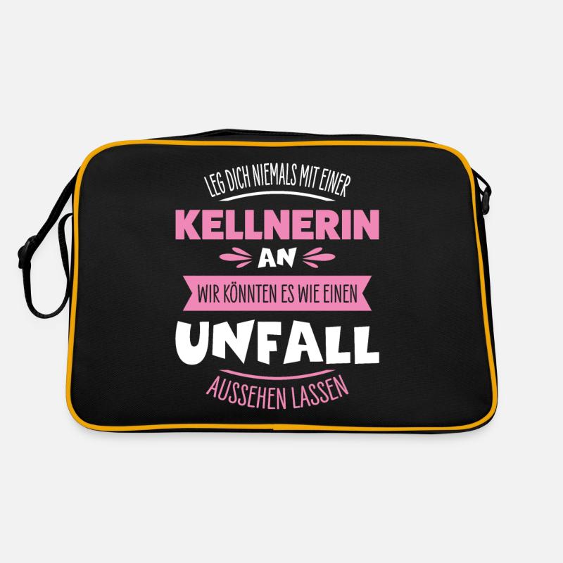 Kellnerin Retro Tasche