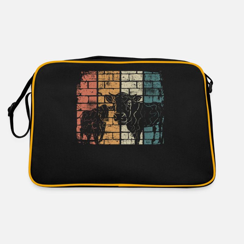 Kuh Bauer Retro Tasche