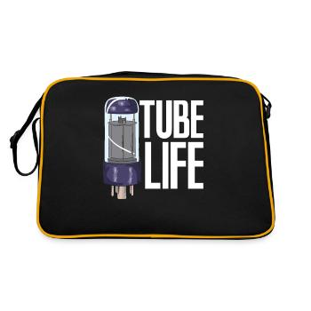 Tube Life Tube Amplifier Shirt - Retro Bag - black/gold - Back