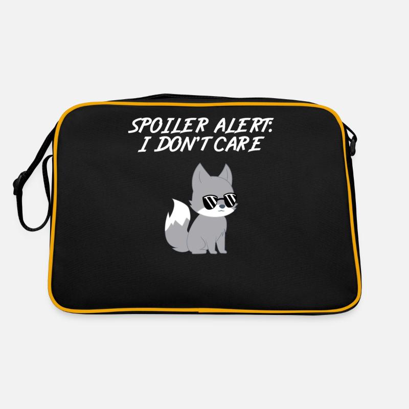 Wolf - Wölfe - Wolffan – Spoiler - Mir egal Retro Tasche
