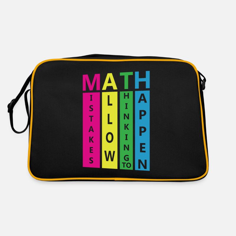Mathe Retro Tasche