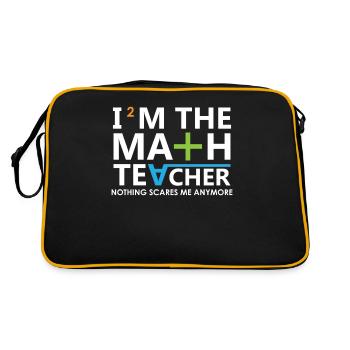 math - Sac Retro - noir/or - Dos