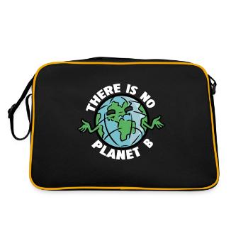 Pas de planète B Pas de planète B - Sac Retro - noir/or - Dos