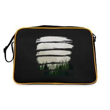 Bandes forestières - Sac Retro - noir/or - Dos