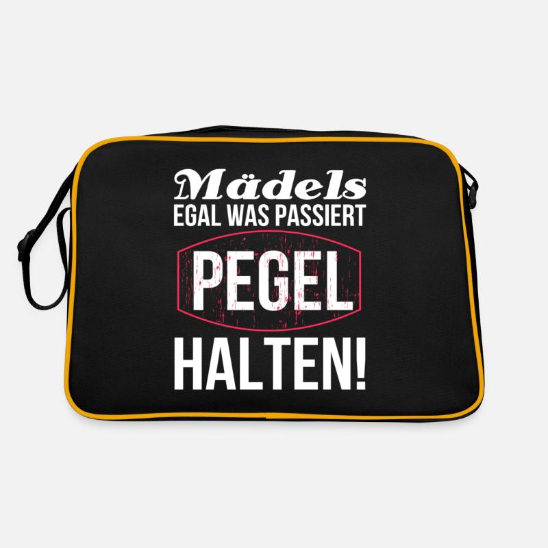 Trinksprüche Retro Tasche