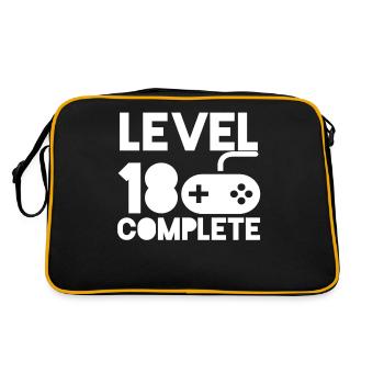 Gamer - Sac Retro - noir/or - Dos