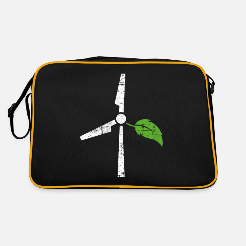 Environmental protection Wind energy Retro Bag