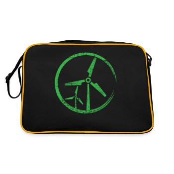 Windmill - Retro Bag - black/gold - Back