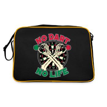Darts Darts Darts Tournament Darts Darts Life Darts - Retro Bag - black/gold - Back