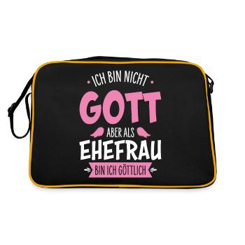 Épouse - Sac Retro - noir/or - Dos