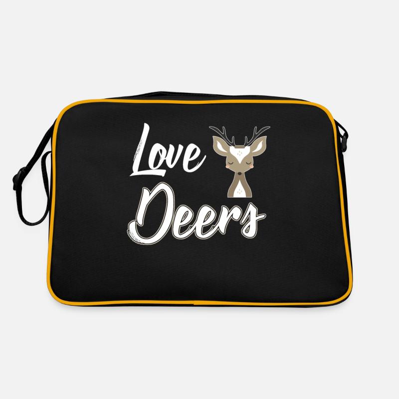 Hirsch Reh Retro Tasche