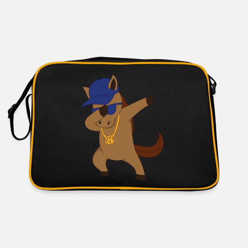 Cheval comic dabbing cool Sac Retro