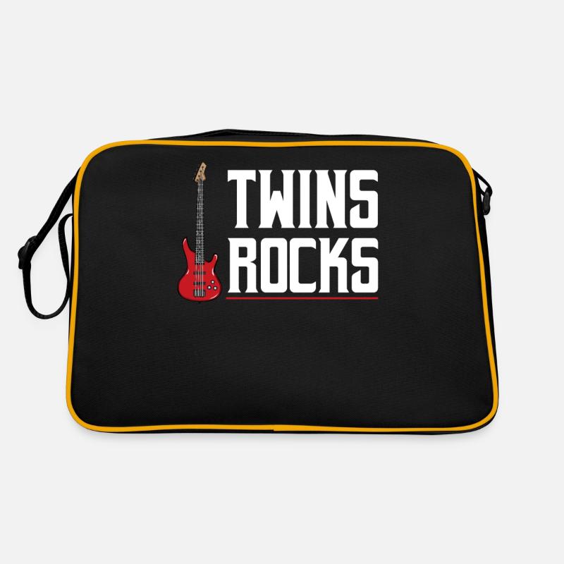 Zwillinge Retro Tasche