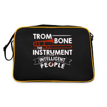 Trombones - Sac Retro - noir/or - Dos
