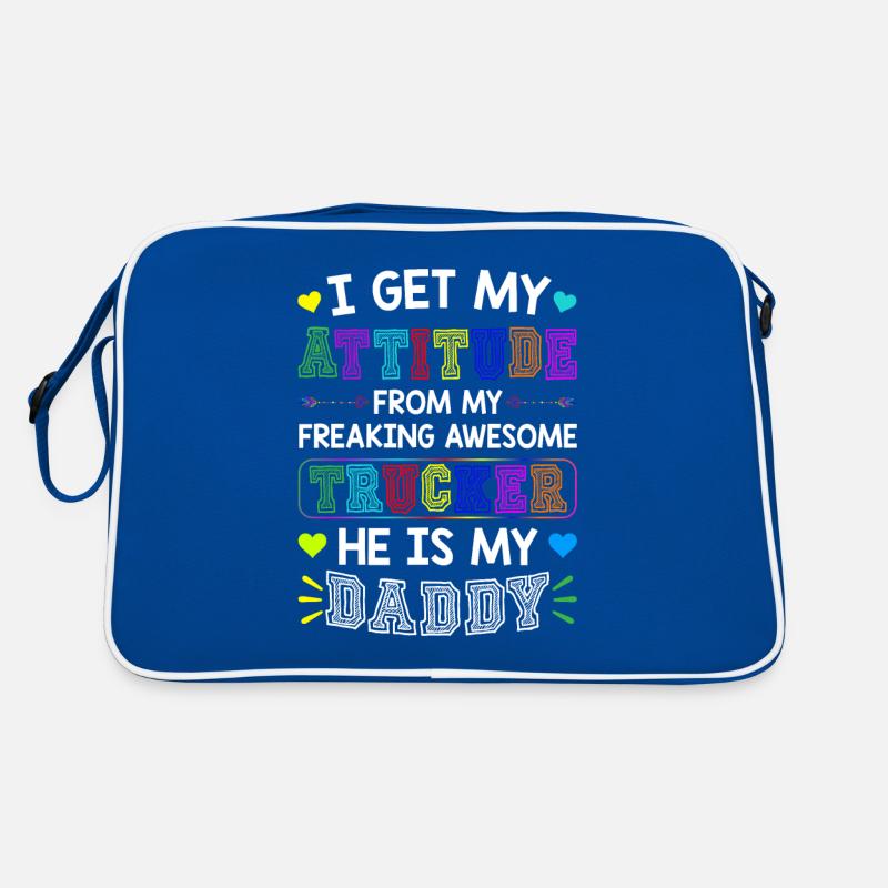 Mon camionneur génial Freaking Hey Is My Daddy Sac Retro