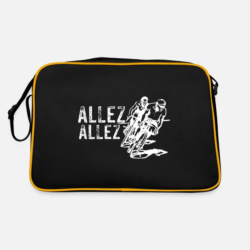 cycling - Retro Bag - black/gold