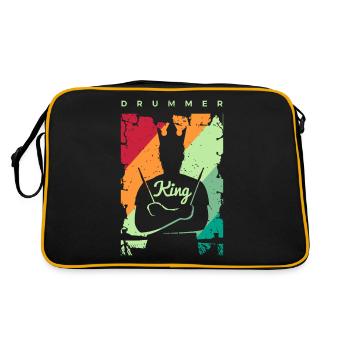 Batterie Percussion Percussion - Sac Retro - noir/or - Dos